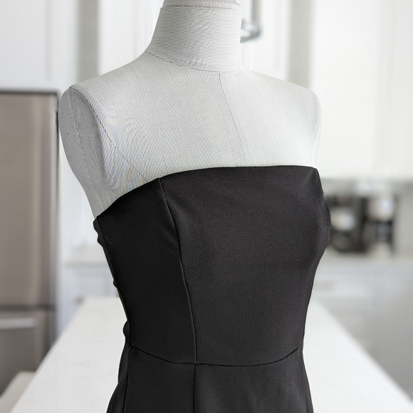 Black long strapless dress from Dynamite, medium - Picture 3 of 8